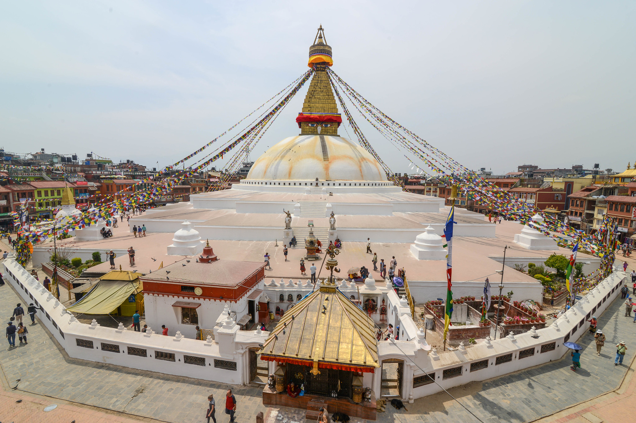 Sacred Kora Walk Around Stupas
